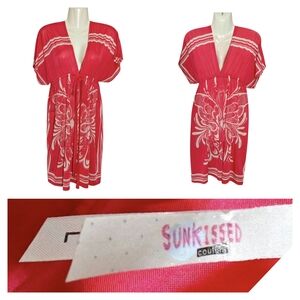 Sunkissed Pink Floral Dress